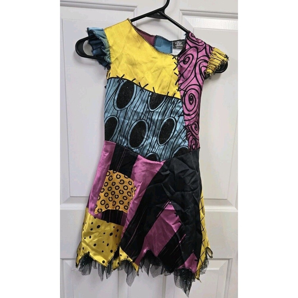 Disney Sally Costume Girls Size Small 4-6X Deluxe Nightmare Before Christmas